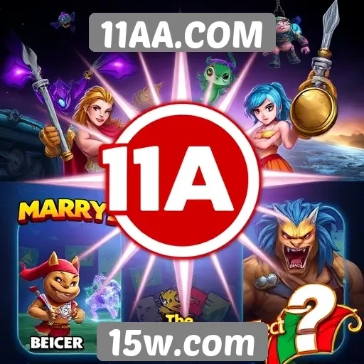 Explorando os jogos disponíveis no 11AA.COM